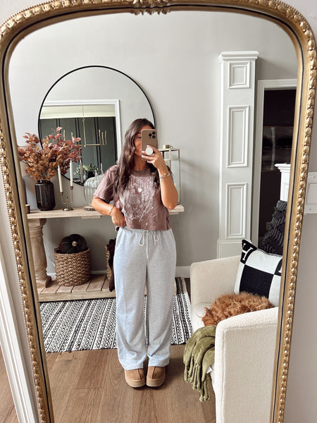 Feel Good Heather Grey Sweatpants