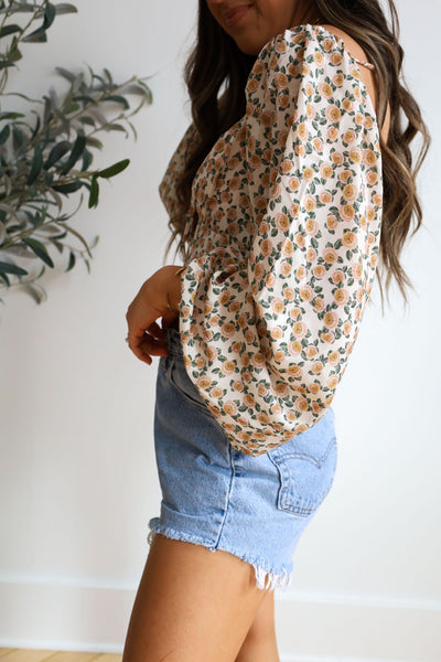Girls Day Floral Top