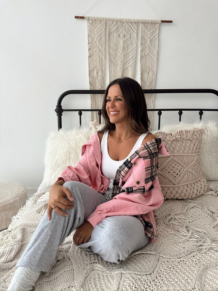 Bubble Pink Corduroy Jacket