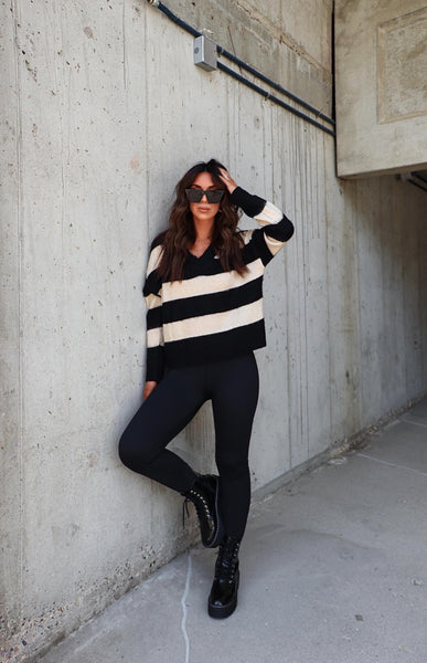 Hayley Striped Sweater