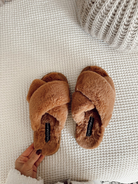 Lazy Weekend Fur Slippers
