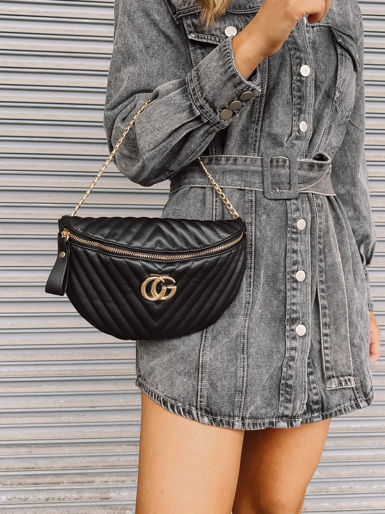 She Is Quilted Crossbody – She Is Boutique