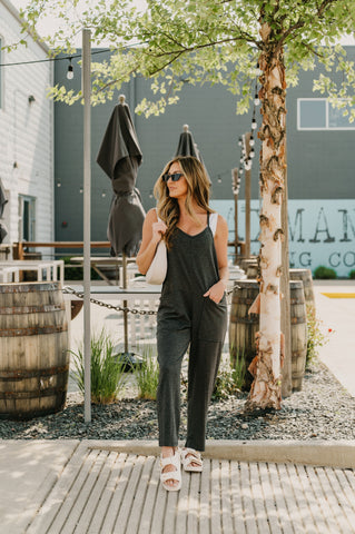 Last Fling Onesie Charcoal