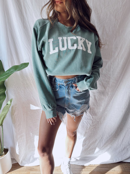 Lucky Graphic Sweatshirt