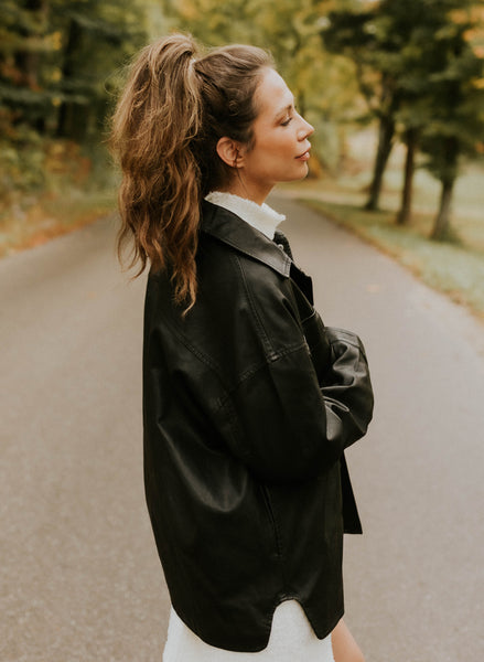 Margot Faux Leather Jacket