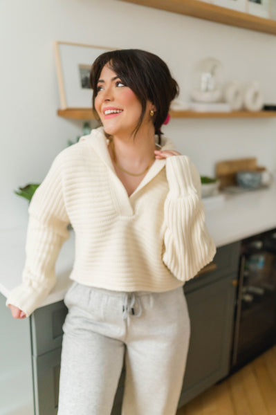 Rosie V Neck Sweater