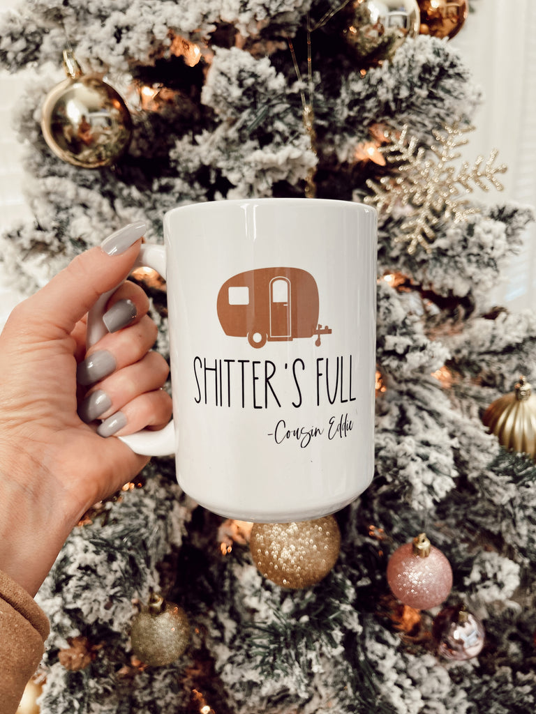 Shitter’s Full Christmas Mug