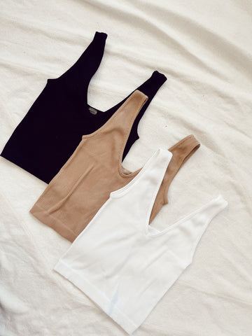 Jane  Ribbed Tank