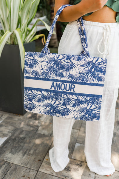Poolside Amour Tote Bag