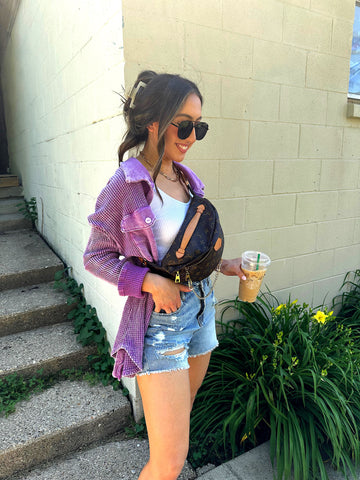 Lavender Love Waffle Knit