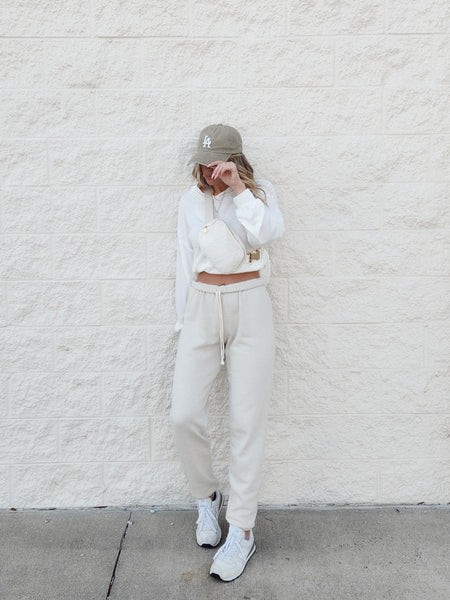 Casual Girl White Hoodie